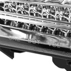 2013-2016 Scion FR-S Projector Headlights w/ LED Strip & Turn Signal Lights (Chrome Housing/Clear Lens)