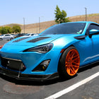 2013-2016 Scion FR-S LED Bar Projector Headlights w/ Sequential Turn Signal Lights (Jet Black Housing/Clear Lens)