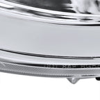 2003-2007 Infiniti G35 Coupe Switchback Sequential LED Bar Projector Headlights - Chrome/Clear Lens