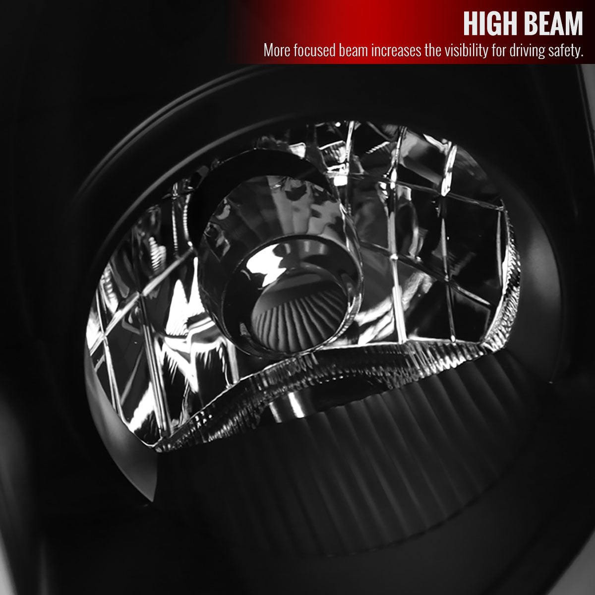 2003-2007 Infiniti G35 Coupe Switchback Sequential LED Bar Projector Headlights - Matte Black/Clear Lens