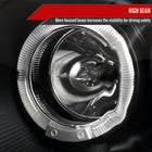 2003-2007 Infiniti G35 Coupe Dual Halo Projector Headlights (Matte Black Housing/Clear Lens)
