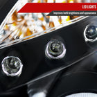 2003-2007 Infiniti G35 Coupe Dual Halo Projector Headlights (Matte Black Housing/Clear Lens)