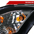 2003-2007 Infiniti G35 Coupe Dual Halo Projector Headlights (Matte Black Housing/Clear Lens)