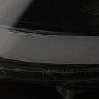 2003-2007 Infiniti G35 Coupe Switchback Sequential LED Bar Projector Headlights - Matte Black/Smoke Lens