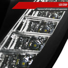 2005-2006 Infiniti G35 Sedan Halo Projector Headlights w/ SMD LED Light Strip (Matte Black Housing/Clear Lens)