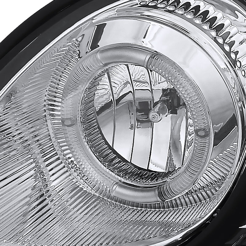 1998-2005 Lexus GS300/GS400/GS430 Halo Projector Headlights w/ SMD LED Light Strip (Chrome Housing/Clear Lens)