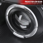 1998-2005 Lexus GS300/GS400/GS430 Halo Projector Headlights w/ SMD LED Light Strip (Matte Black Housing/Clear Lens)