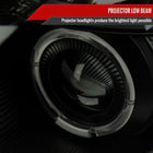1998-2005 Lexus GS300/GS400/GS430 Halo Projector Headlights w/ SMD LED Light Strip (Black Housing/Smoke Lens)