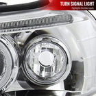 2000-2001 Nissan Maxima Dual Halo Projector Headlights (Chrome Housing/Clear Lens)