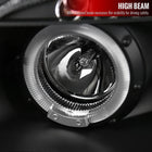 2000-2001 Nissan Maxima Dual Halo Projector Headlights (Matte Black Housing/Clear Lens)