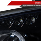 2001-2005 Mazda Miata MX-5 Dual Halo Projector Headlights (Glossy Black Housing/Smoke Lens)