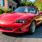 2001-2005 Mazda Miata MX-5 Dual Halo Projector Headlights (Glossy Black Housing/Smoke Lens)
