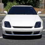1997-2001 Honda Prelude SMD LED Light Strip Projector Headlights - Matte Black/Clear Lens