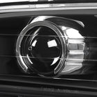 1995-2001 Subaru Impreza Retro Style Projector Headlights - Matte Black/Clear Lens