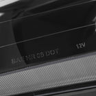 1995-2001 Subaru Impreza Retro Style Projector Headlights - Matte Black/Clear Lens