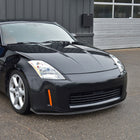 2006-2008 Nissan 350Z Matte Black 3PC Front Bumper Lip Kit
