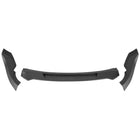 2009-2012 Nissan 370Z Matte Black 3PC Front Bumper Lip Splitter Kit