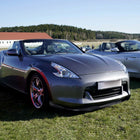 2009-2012 Nissan 370Z Glossy Black 3PC Front Bumper Lip Splitter Kit