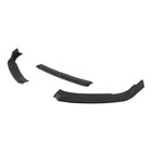 2018-2020 Honda Accord Matte Black Polypropylene 3PC Front Bumper Lip