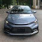 2019-2020 Toyota Corolla Sedan Matte Black Polypropylene 3PC Bumper Lip