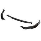 2019-2020 Toyota Corolla Sedan Glossy Black Polypropylen 3PC Bumper Lip