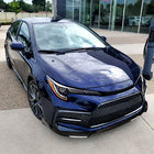2019-2020 Toyota Corolla Sedan Glossy Black Polypropylen 3PC Bumper Lip