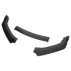 2016-2018 Honda Civic Sedan Glossy Black Polypropylene 3PC Bumper Lip Kit