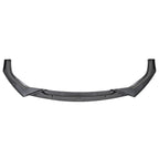 2019-2021 Honda Civic Sedan Glossy Black Polypropylene 3PC Front Bumper Lip Set