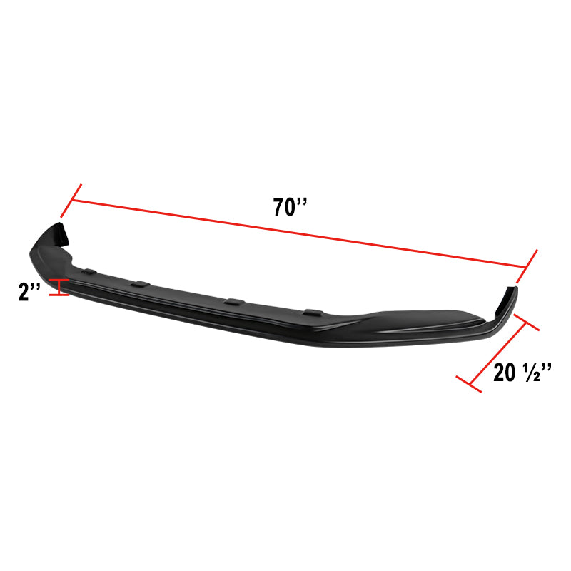 2013-2015 Lexus GS350/GS450h F Sport Black Polypropylene Bumper Lip