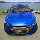 2017-2018 Hyundai Elantra Glossy Black Polypropylene 3PC Bumper Lip