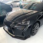 2017-2020 Lexus IS200t/IS300/IS350 Matte Black 3PC Front Bumper Lip Splitter Kit