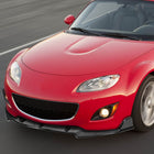 2009-2012 Mazda Miata MX-5 Glossy Black 3PC Front Bumper Lip Splitter Kit