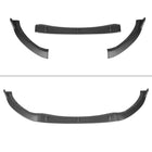2016-2025 Mazda Miata MX-5 Matte Black 3PC Front Bumper Lip Splitter Kit