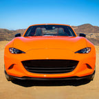 2016-2025 Mazda Miata MX-5 Matte Black 3PC Front Bumper Lip Splitter Kit