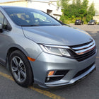 2018-2020 Honda Odyssey Matte Black 3PC Front Bumper Lip Splitter Kit