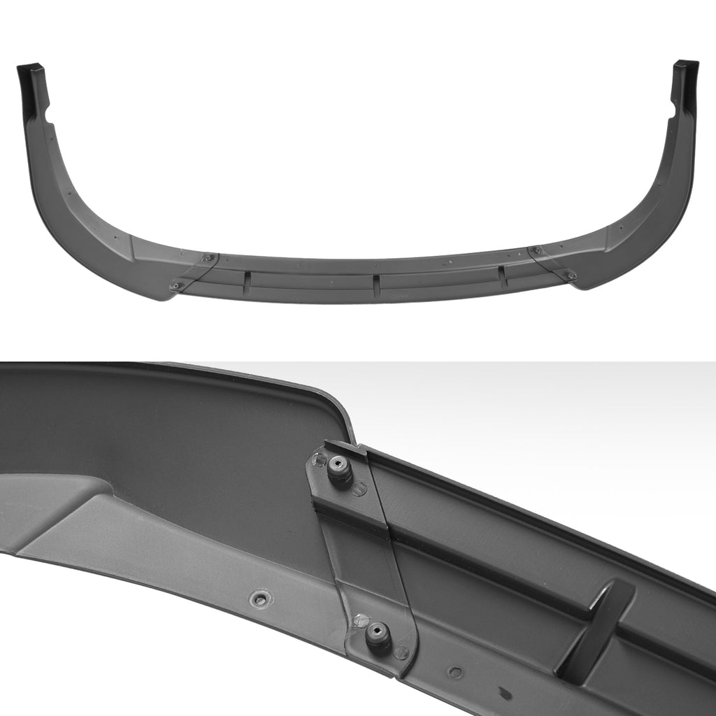 2016-2018 Kia Optima SXL Matte Black 3PC Front Bumper Lip Splitter Kit