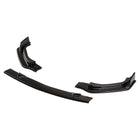 2014-2017 Infiniti Q50 Glossy Black Polypropylene 3PC Bumper Lip
