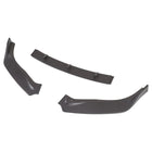 2016-2019 Nissan Sentra Matte Black Polypropylene 3PC Bumper Lip