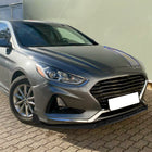 2018-2019 Hyundai Sonata Matte Black 3PC Front Bumper Lip Splitter Kit