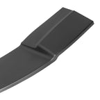 2012-2017 Hyundai Veloster Matte Black 3PC Front Bumper Lip Splitter Kit
