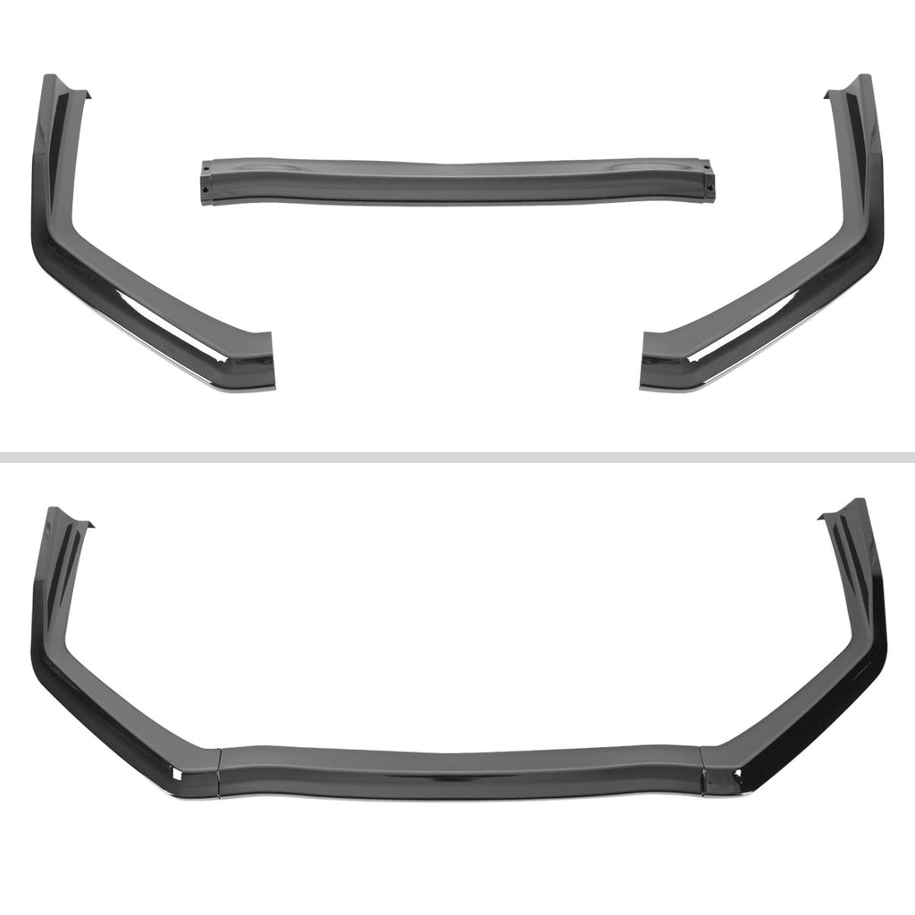 2018-2021 Subaru WRX/STI Glossy Black 3PC Front Bumper Lip Splitter Kit