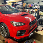 2018-2021 Subaru WRX/STI Glossy Black 3PC Front Bumper Lip Splitter Kit
