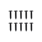 2016-2020 Honda Civic Sedan Matte Black Polypropylene Rear Bumper Lip Diffuser Set