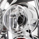 2003-2005 Toyota 4Runner Tail Lights (Chrome Housing/Clear Lens)