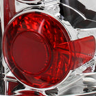 2003-2005 Toyota 4Runner Tail Lights (Chrome Housing/Clear Lens)
