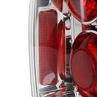 2003-2005 Toyota 4Runner Tail Lights (Chrome Housing/Clear Lens)
