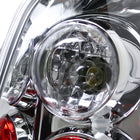 2003-2005 Toyota 4Runner LED Tail Lights (Chrome Housing/Clear Lens)
