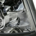 2003-2005 Toyota 4Runner LED Tail Lights (Chrome Housing/Clear Lens)
