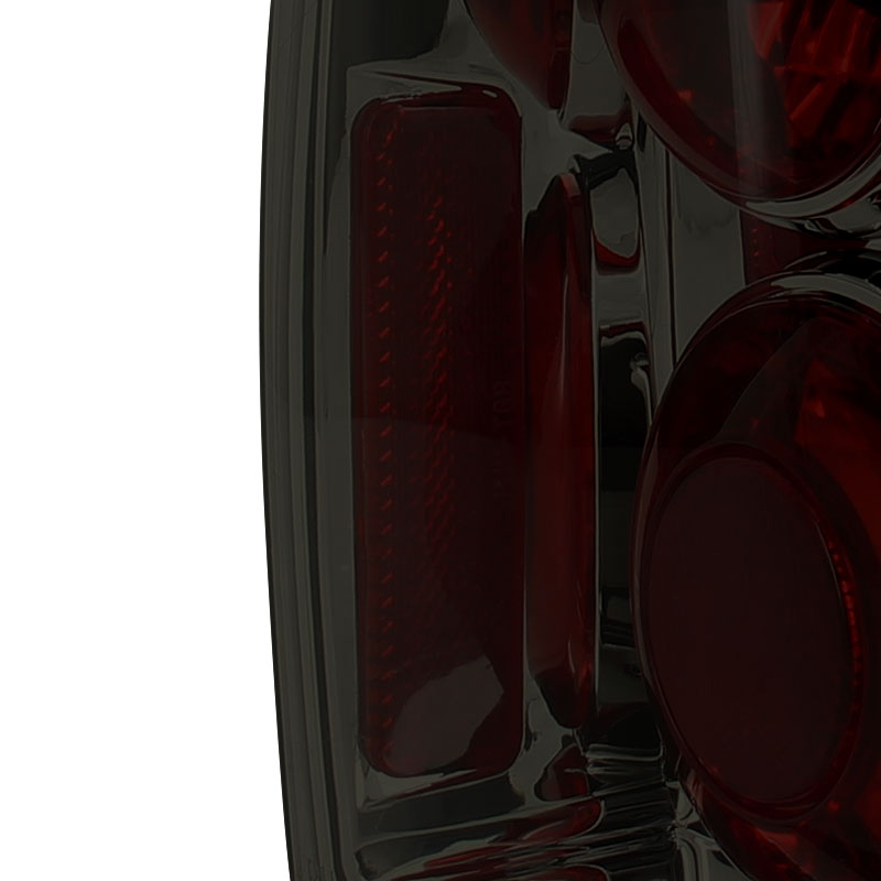 2003-2005 Toyota 4Runner Tail Lights (Chrome Housing/Smoke Lens)