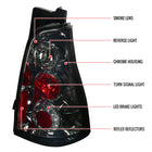 2003-2005 Toyota 4Runner LED Tail Lights (Chrome Housing/Smoke Lens)